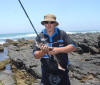 Steven Victor with a Brown Shyshark