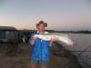 8kg Barbel caught in the Vaal Dam by Sean