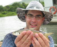 Tigerfishing in lake jozini