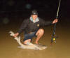 Steven Victor with a good size Gully Shark