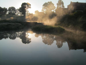 Early morning Fly Fishing Mist