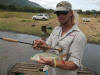 Jozini Tigerfish caught on fly