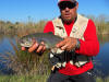 Rod Smit with a 1kg Rainbow Trout