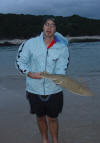 Beautiful lesser Sandshark caught by Gareth Roocroft