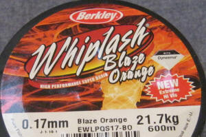 Berkley Whiplash Hi Viz Orange