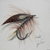 Gavin Erwin Fish Art - Dunkeld Fly