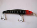 Halco Laser Pro red and black fishing lure