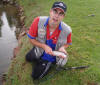 Small Rainbow Trout Caught on a Zulu