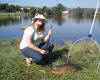 Aimee Hatvey With Big Common Carp