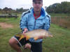 Gareth Roocroft with 3.2kg Common Carp