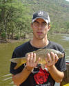 Gareth Roocroft with 1kg Common Carp