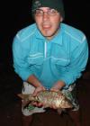 Gareth Roocroft With Mirror Carp