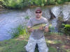Very big Largescale Yellowfish caught on Fly by Rod