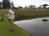 Rodney Smit fighting a trout