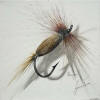 Yellow Humpey Dry Fly Painting