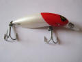 Halco Sorcerer Fishing Lure Red And White