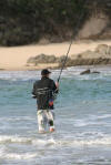 Gareth Roocroft fishing the Kariega